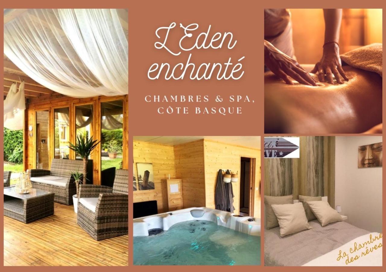 "L Eden Enchante" Chambres D'Hotes Et Spa Cote Basque Буко Экстерьер фото